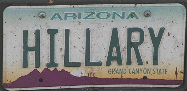 Licence Plate Arizona