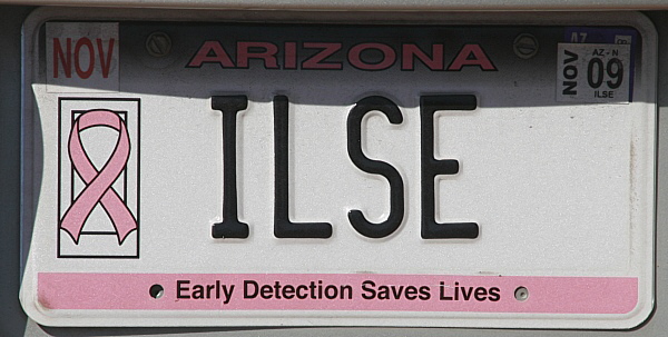 Licence Plate Arizona