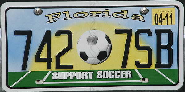 Licence Plate Florida