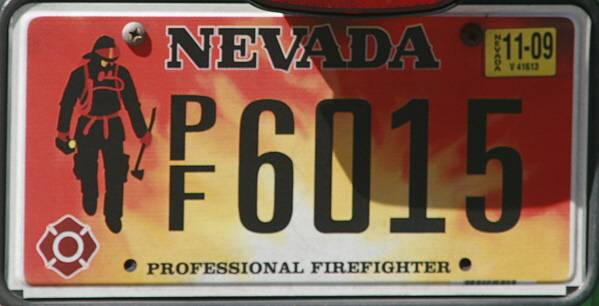 Licence Plate Nevada