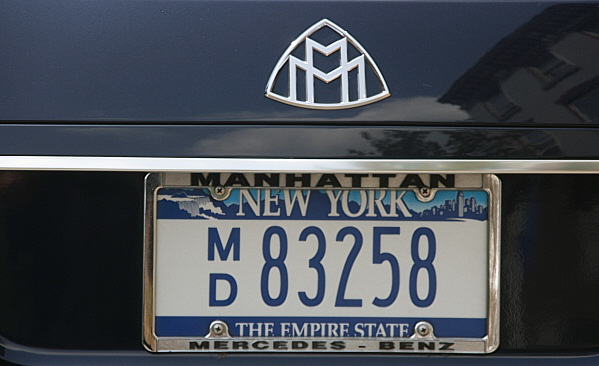 Licence Plate New York