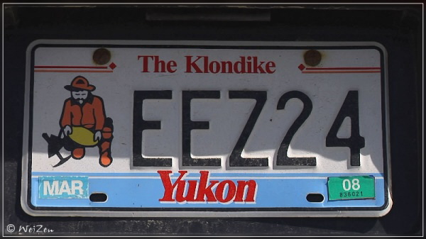 Licence Plate Yukon