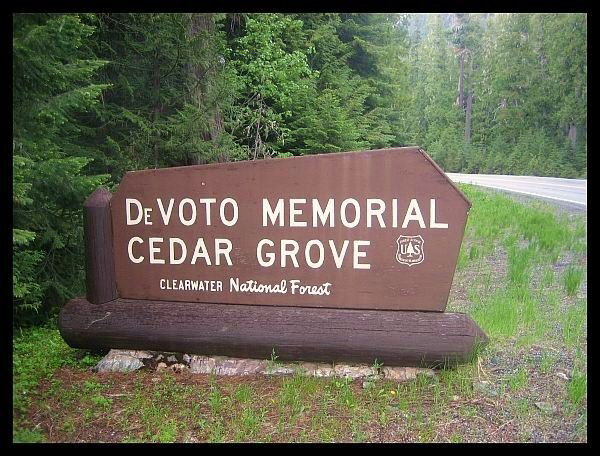 DeVoto Memorial Cedar Grove