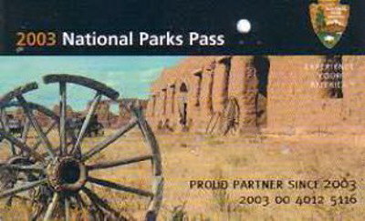 National Park Pass 2003