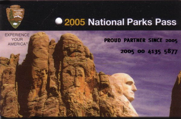 National Park Pass 2005