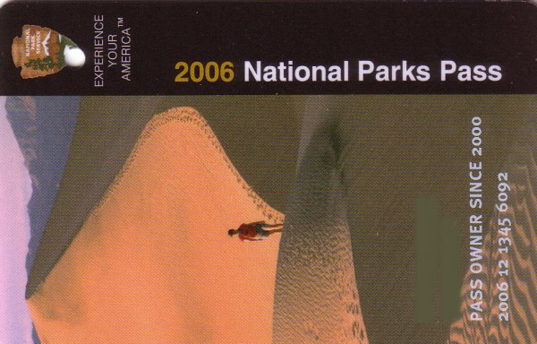 National Park Pass 2006