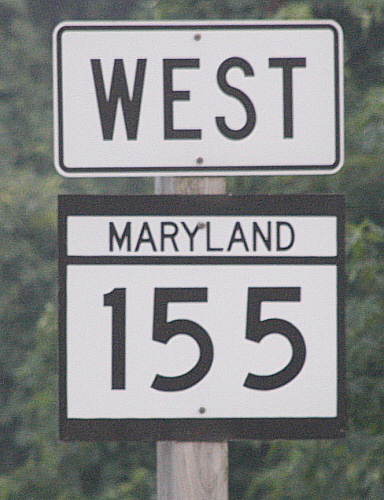 Road Sign Maryland