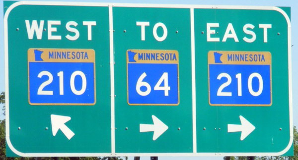 Road Sign Minnesota