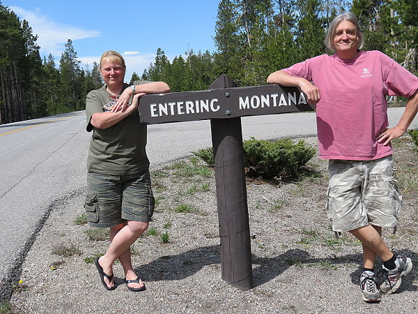 Entering Montana