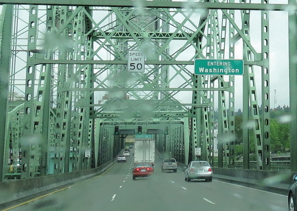 Entering Washington