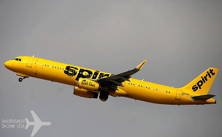 Spirit Airlines Airbus A321-231 (WL) - N657NK