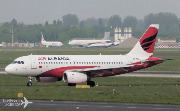 Air Albania - Airbus A319-132 - ZA-BEL