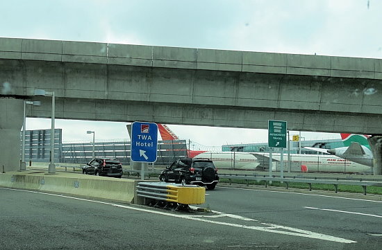 Auf dem Weg zum TWA Hotel