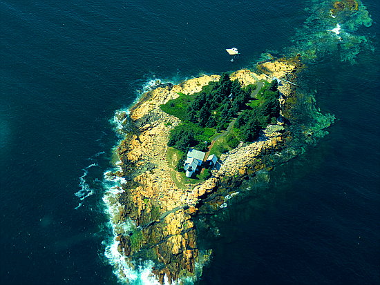 Acadia Scenic Flight - Winter Harbor Lighthouse