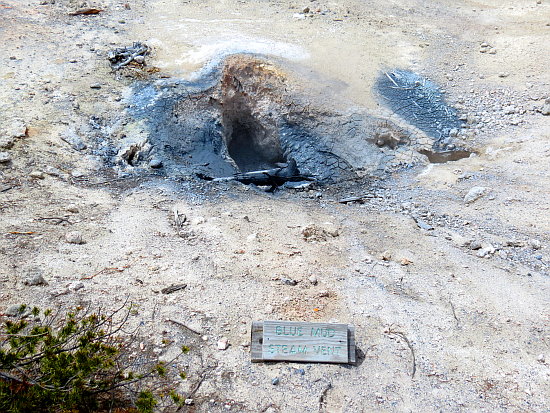 Blue Mud Steam Vent