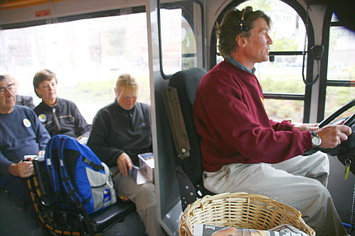 Geschwtziger Trolleyfahrer