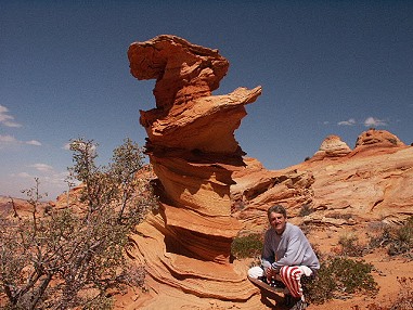 Dali Rock or The Tower at South Coyote Buttes