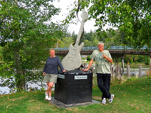 Kurt Cobain Memorial in Aberdeen/WA