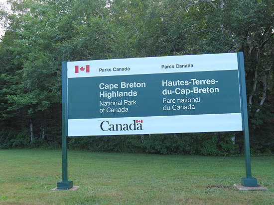 Cape Breton Highlands National park of Canada