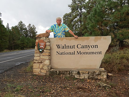 Walnut Canyon - um 5 PM geschlossen