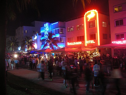 Silvester 2007 am Ocean Drive