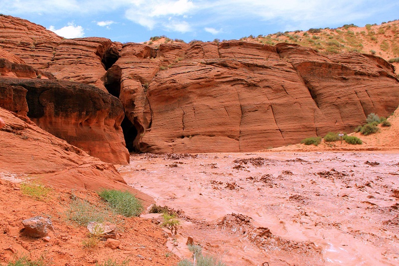 Flash Flood im Upper Antelope Canyon