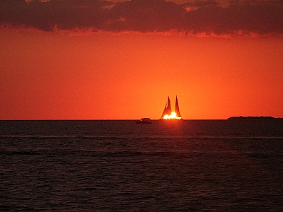 Sundown in Key West