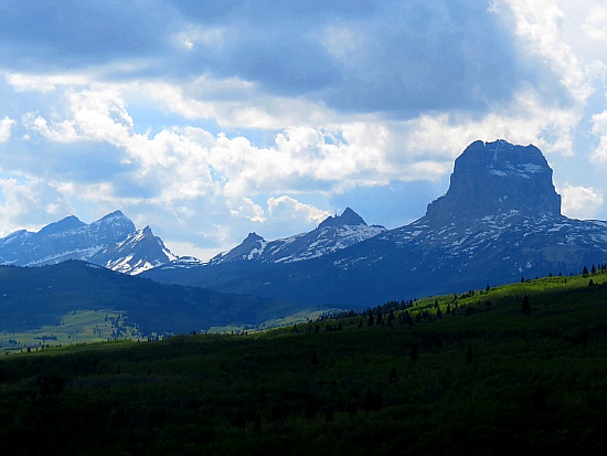 Glacier National Park - Chief Mountain