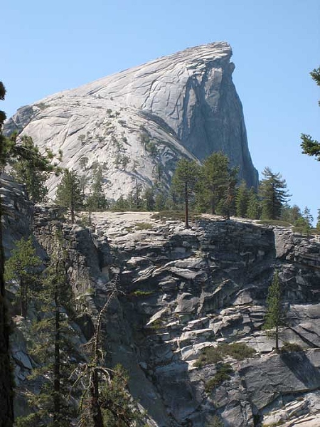 Nochmal der Half Dome,. von einer ganz anderen Seite