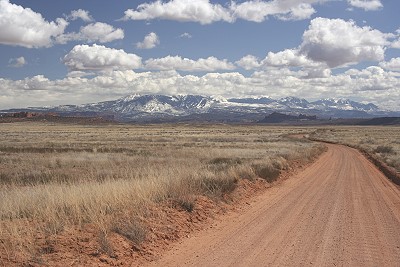 Strecke von den Klondike Bluffs