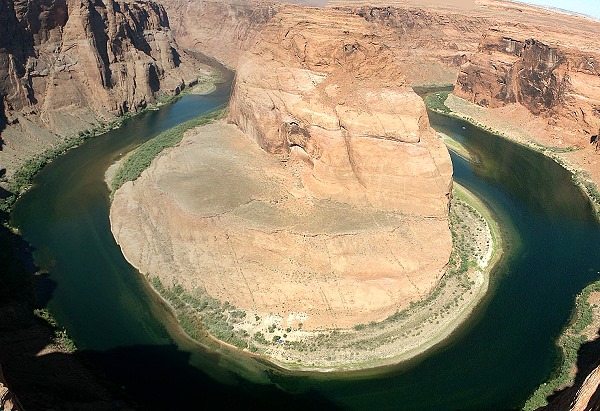 Horseshoe Bend um 11 Uhr morgens