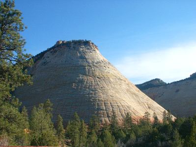 Checkerboard Mesa im Schatten