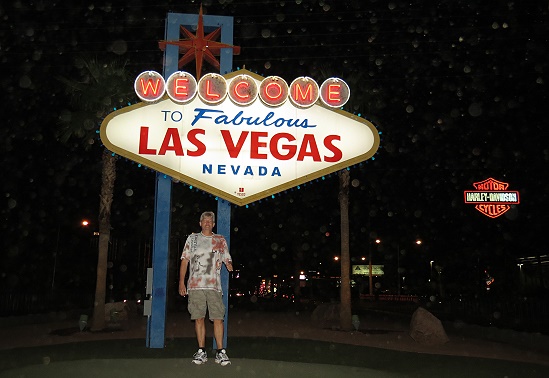 Welcome to fabulous Las Vegas - morgens um halb 6