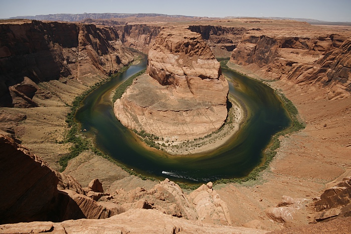 Horseshoe Bend um 11 Uhr morgens