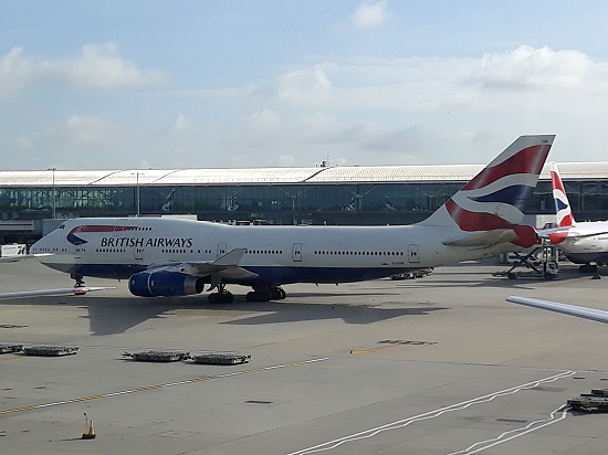 British Airways B 747-400