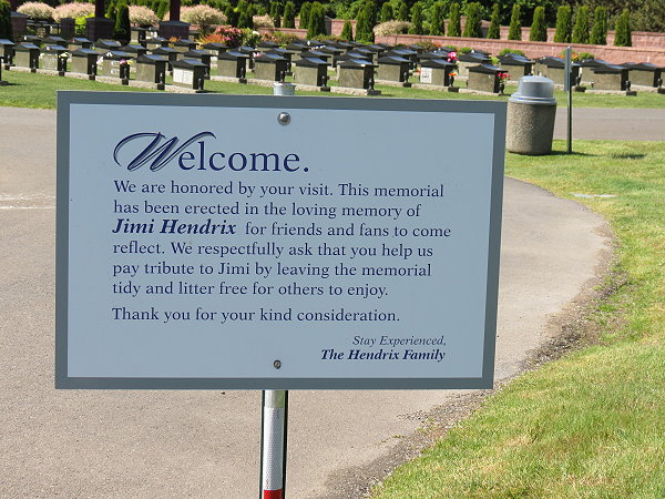 Jimi Hendrix Memorial Renton