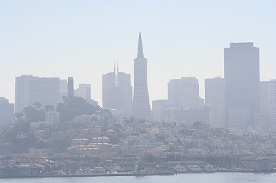 Blick auf San Francisco