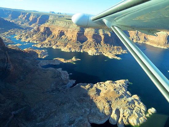 Lake Powell von oben