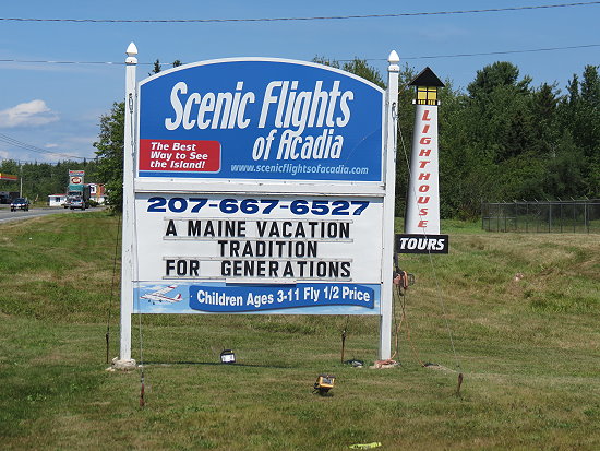 Scenic Flights of acadia - da muss ich mit