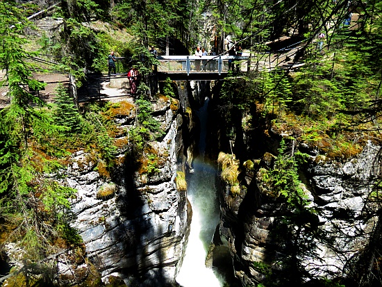 Maligne Canyon Bridge Nr. 3