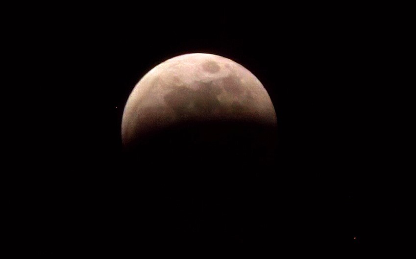 Mondfinsternis am 13.03.2025
