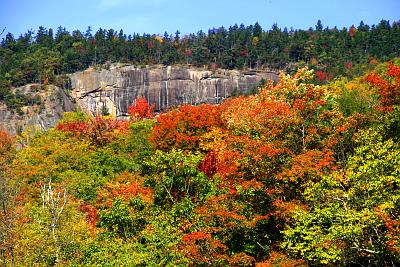 High Peak Foliage in New Hampshire