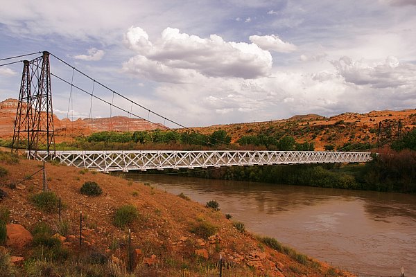 Dewey Suspension Bridge