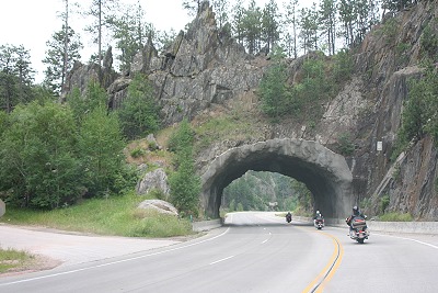 Auf dem Weg zum Mount Rushmore