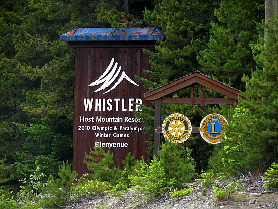 Bienvenue Whistler