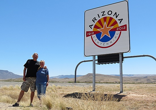 Welcome to Arizona - ein neues Schild