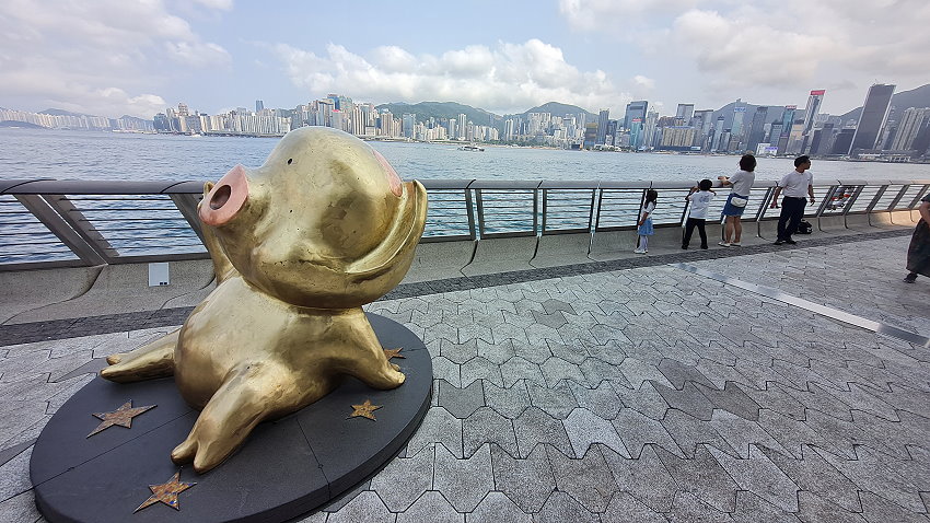 Avenue of the Stars Hongkong