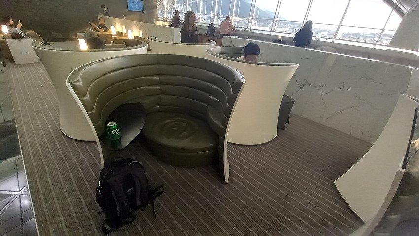 Cathay Pacific Lounge Hongkong Airport