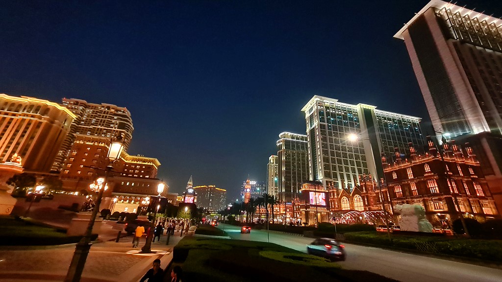 Cotai Strip Macau by night