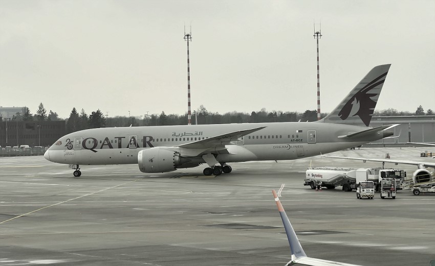 Boeing 787-8 Dreamliner A7-BCZ